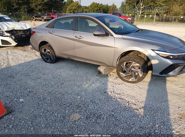 KMHLS4DG1SU039550 2025 HYUNDAI ELANTRA Silver Դիմացի տեսք