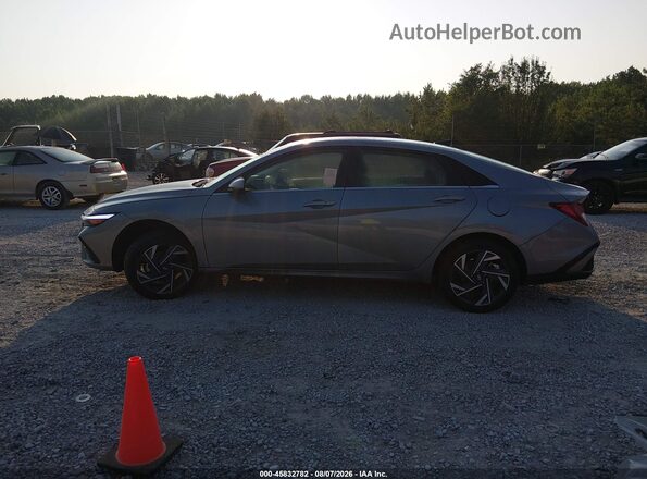 KMHLS4DG1SU039550 2025 HYUNDAI ELANTRA Silver Սալոնի 360 աստիճան տեսք