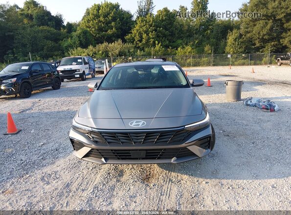 KMHLS4DG1SU039550 2025 HYUNDAI ELANTRA Silver Սարքավորումների վահանակի տեսք