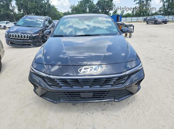 KMHLS4DG1SU978343 2025 HYUNDAI ELANTRA Черный Вид спереди