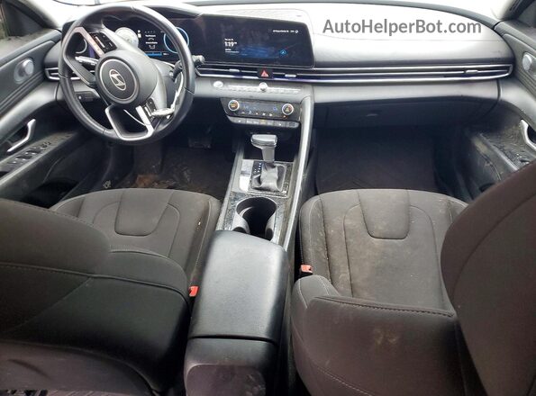 KMHLS4DG2RU668406 2024 HYUNDAI ELANTRA Blue Dashboard view