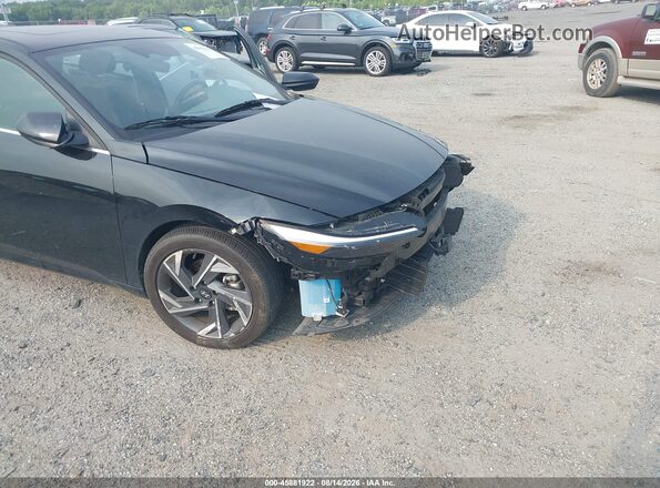 KMHLS4DG2RU784379 2024 HYUNDAI ELANTRA Black Widok z przodu