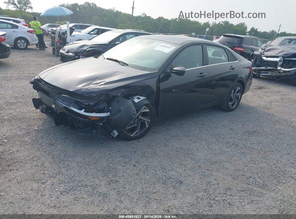 KMHLS4DG2RU784379 2024 HYUNDAI ELANTRA Black Przód lewy