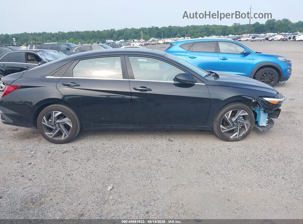 KMHLS4DG2RU784379 2024 HYUNDAI ELANTRA Black Widok wnętrza 360 stopni