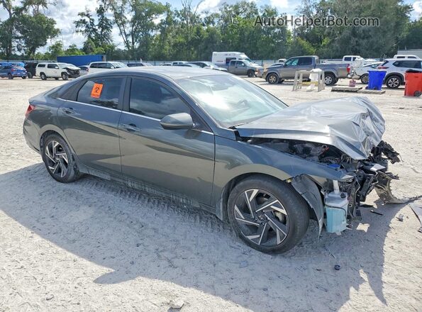 KMHLS4DG2RU808289 2024 HYUNDAI ELANTRA Gray წინა მარჯვენა