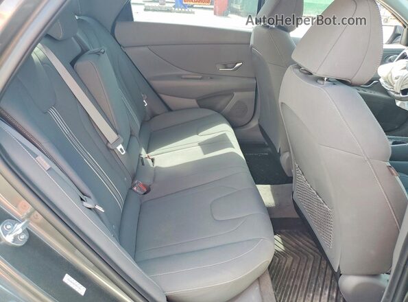 KMHLS4DG2RU808289 2024 HYUNDAI ELANTRA Gray უკანა სავარძლების ხედი