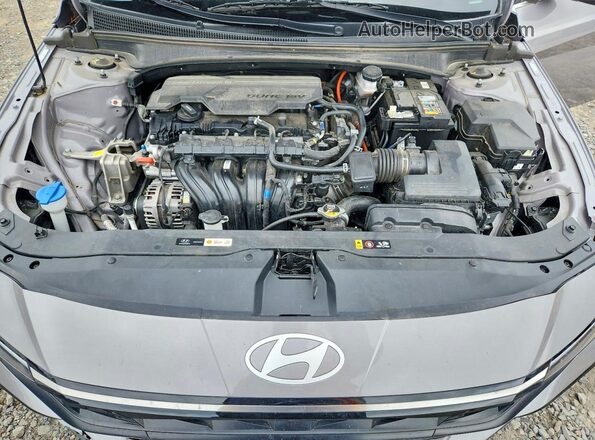 KMHLS4DG2RU838070 2024 HYUNDAI ELANTRA Серый Вид задней части салона