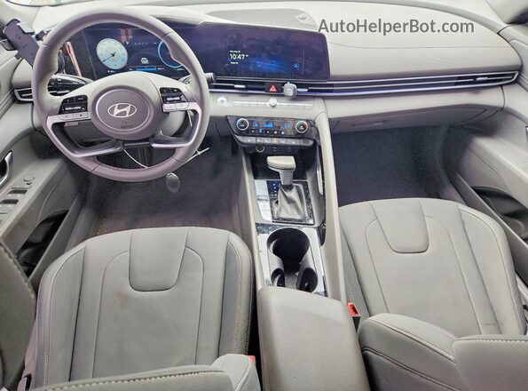 KMHLS4DG2RU838070 2024 HYUNDAI ELANTRA Серый Вид панели приборов