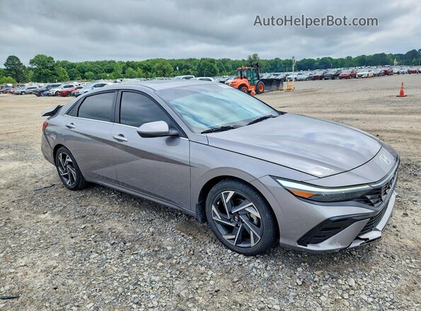 KMHLS4DG2RU838070 2024 HYUNDAI ELANTRA Серый Передняя правая четверть