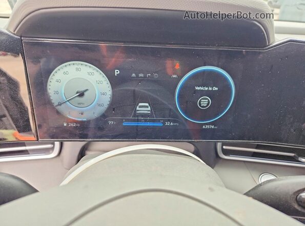 KMHLS4DG2RU838070 2024 HYUNDAI ELANTRA Серый Вид щитка приборов
