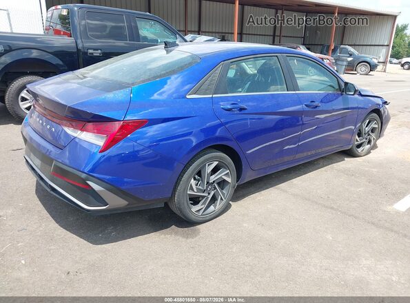 KMHLS4DG2SU022241 2025 HYUNDAI ELANTRA Blue Rear right