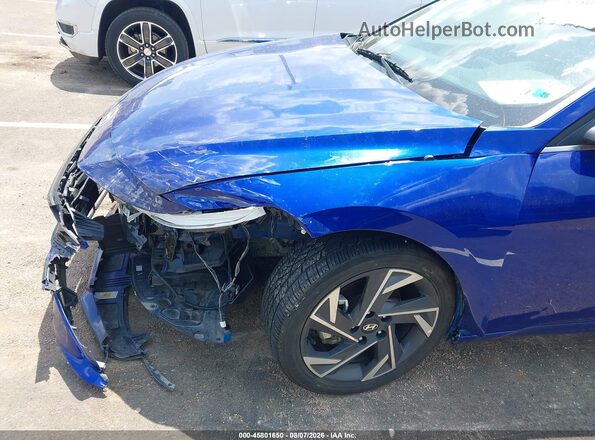 KMHLS4DG2SU022241 2025 HYUNDAI ELANTRA Blue 