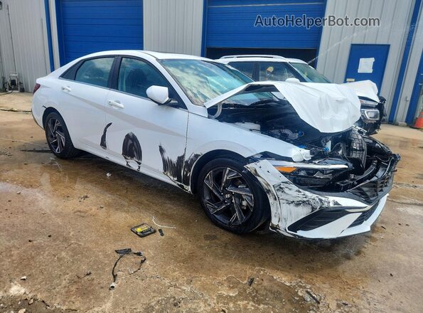 KMHLS4DG2SU022742 2025 HYUNDAI ELANTRA White Delantero derecho