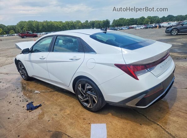 KMHLS4DG2SU022742 2025 HYUNDAI ELANTRA White Trasero izquierdo