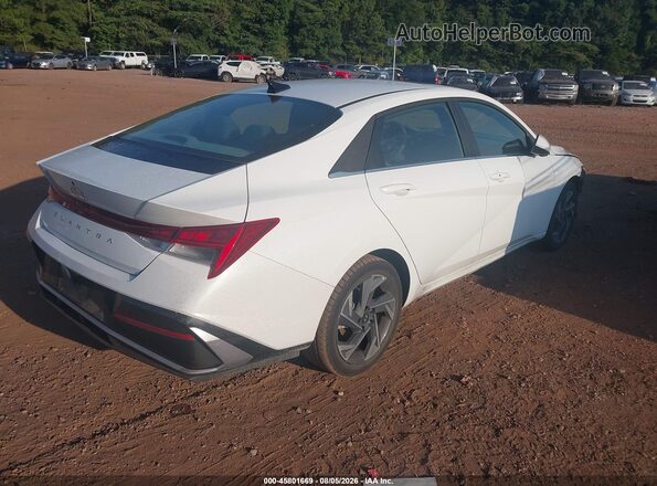 KMHLS4DG2SU031103 2025 HYUNDAI ELANTRA White Հետևի աջ