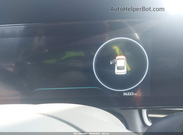KMHLS4DG2SU031103 2025 HYUNDAI ELANTRA White Հետևի նստատեղերի տեսք