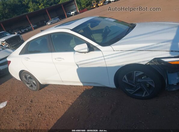 KMHLS4DG2SU031103 2025 HYUNDAI ELANTRA White Սալոնի հետևի տեսք