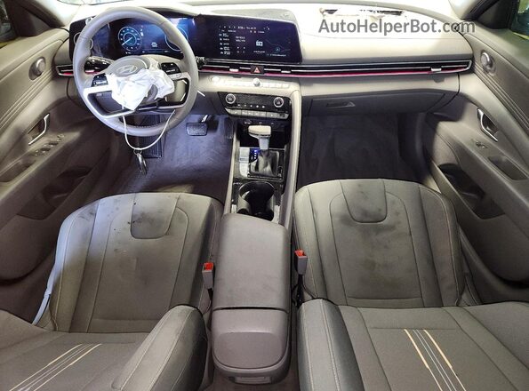 KMHLS4DG2SU046734 2025 HYUNDAI ELANTRA Gray Dashboard view