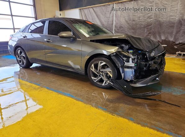 KMHLS4DG2SU046734 2025 HYUNDAI ELANTRA Gray Front right