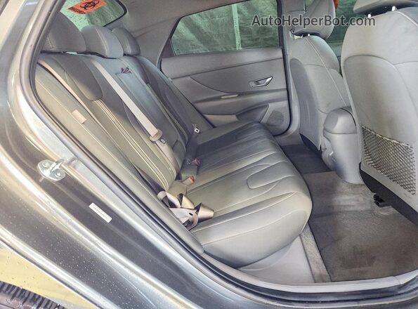KMHLS4DG2SU046734 2025 HYUNDAI ELANTRA Gray Rear seats view