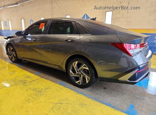 KMHLS4DG2SU046734 2025 HYUNDAI ELANTRA Gray Rear left