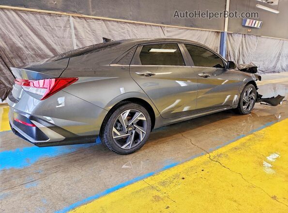 KMHLS4DG2SU046734 2025 HYUNDAI ELANTRA Gray Rear right