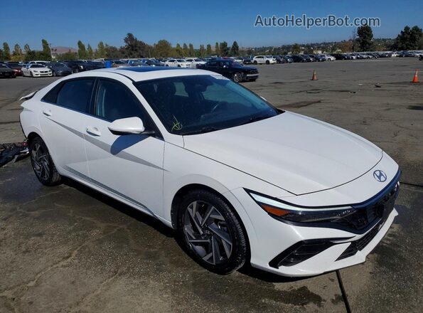 KMHLS4DG2SU856297 2025 HYUNDAI ELANTRA White Delantero derecho