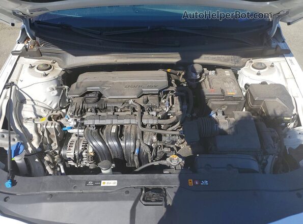 KMHLS4DG2SU856297 2025 HYUNDAI ELANTRA White Vista interior trasera