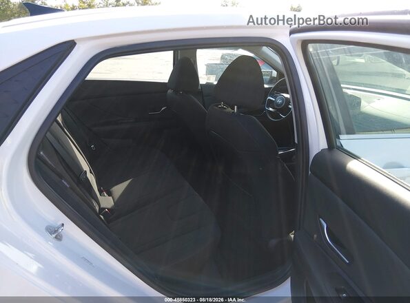 KMHLS4DG2SU878137 2025 HYUNDAI ELANTRA White VIN sticker view