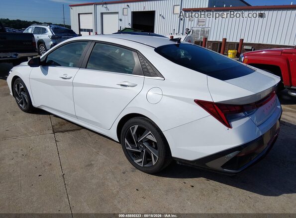 KMHLS4DG2SU878137 2025 HYUNDAI ELANTRA White Rear left