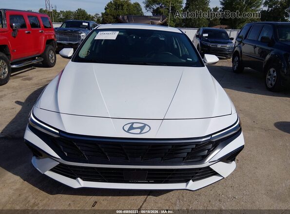 KMHLS4DG2SU878137 2025 HYUNDAI ELANTRA White Front view