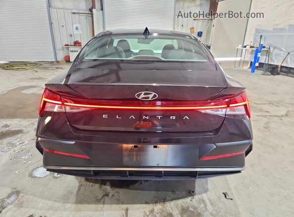 KMHLS4DG2SU950728 2025 HYUNDAI ELANTRA Black Հետևի տեսք