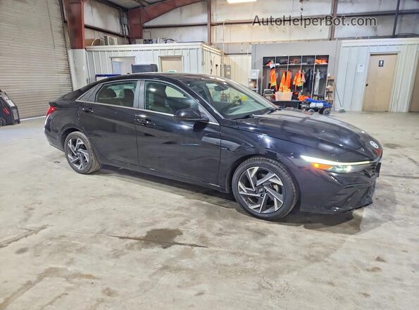 KMHLS4DG2SU950728 2025 HYUNDAI ELANTRA Black Առջևի աջ