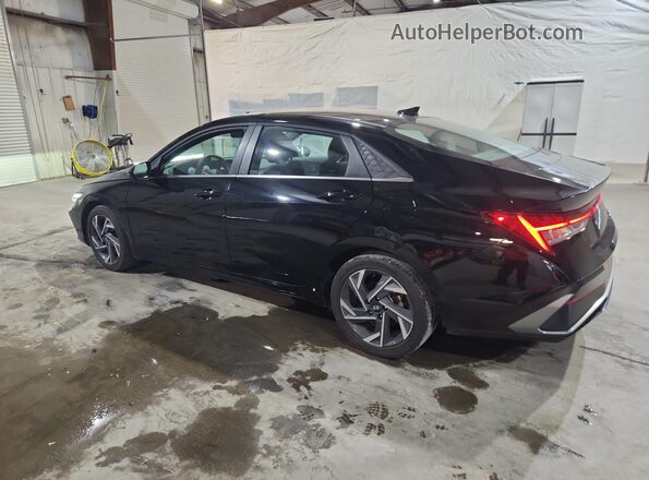 KMHLS4DG2SU950728 2025 HYUNDAI ELANTRA Black Սալոնի 360 աստիճան տեսք