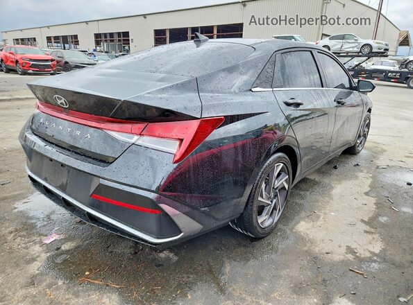 KMHLS4DG2SU962930 2025 HYUNDAI ELANTRA Black Trasero derecho