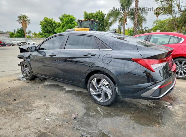 KMHLS4DG2SU962930 2025 HYUNDAI ELANTRA Black Trasero izquierdo