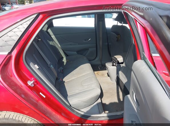 KMHLS4DG2SU965309 2025 HYUNDAI ELANTRA Red Widok naklejki z numerem VIN