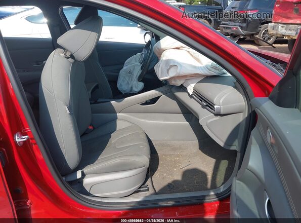 KMHLS4DG2SU965309 2025 HYUNDAI ELANTRA Red Widok wnętrza z przodu