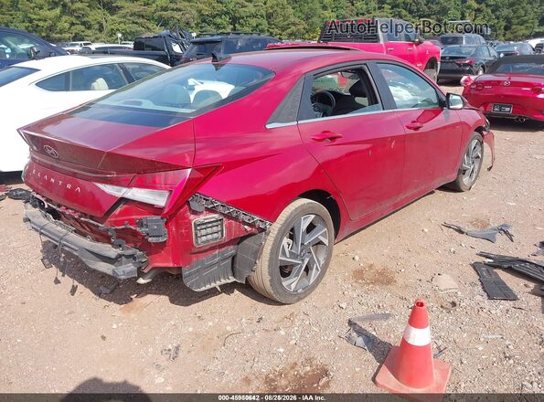KMHLS4DG2SU965309 2025 HYUNDAI ELANTRA Red Tył prawy