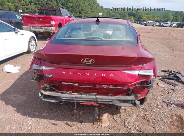 KMHLS4DG2SU965309 2025 HYUNDAI ELANTRA Red 