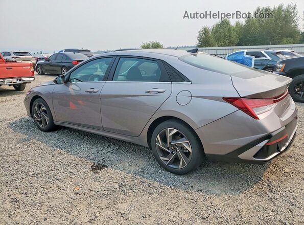 KMHLS4DG3RU667328 2024 HYUNDAI ELANTRA Gray Trasero izquierdo