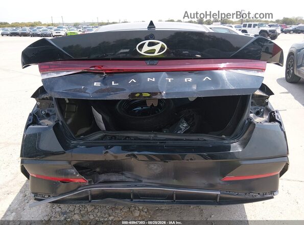 KMHLS4DG3SU001558 2025 HYUNDAI ELANTRA Black Դիմացի տեսք