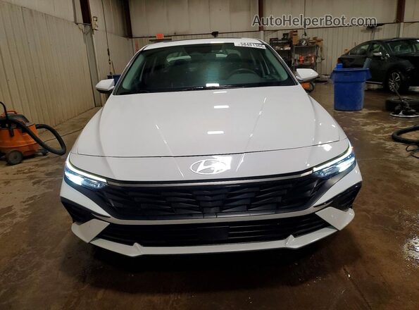 KMHLS4DG3SU016562 2025 HYUNDAI ELANTRA White წინა ხედი