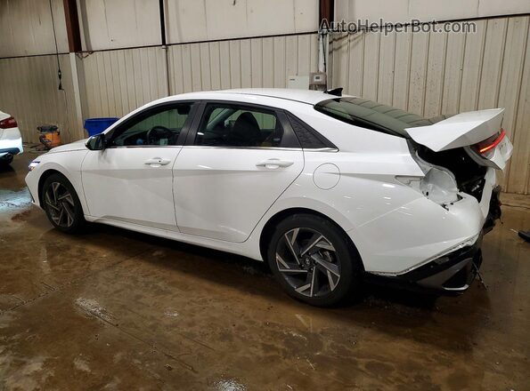 KMHLS4DG3SU016562 2025 HYUNDAI ELANTRA White უკანა მარცხენა