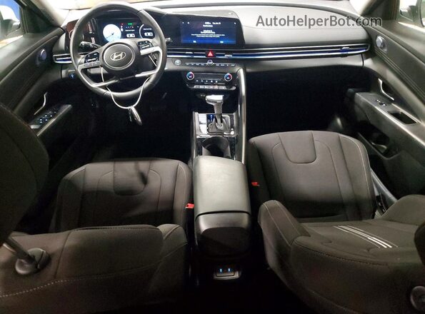 KMHLS4DG3SU016562 2025 HYUNDAI ELANTRA White წინა პანელის ხედი