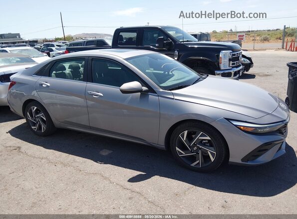 KMHLS4DG3SU925627 2025 HYUNDAI ELANTRA Silver Widok wnętrza z tyłu