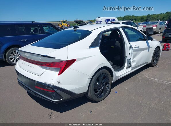 KMHLS4DG3TU106361 2026 HYUNDAI ELANTRA White Tył prawy