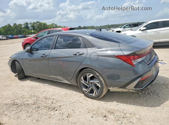 KMHLS4DG4RU646245 2024 HYUNDAI ELANTRA Gray Trasero izquierdo