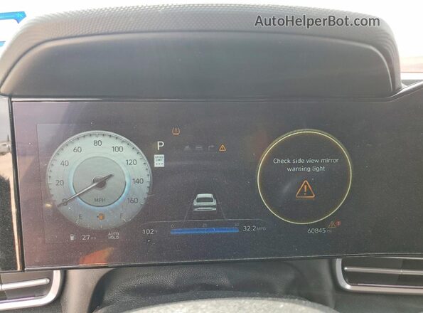 KMHLS4DG4RU646245 2024 HYUNDAI ELANTRA Gray Vista del cuadro de instrumentos