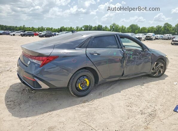 KMHLS4DG4RU646245 2024 HYUNDAI ELANTRA Gray Trasero derecho